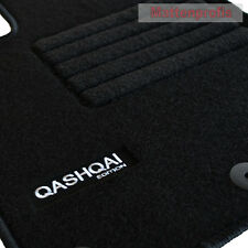 Velours Fußmatten 4-teilig Edition Logo für Nissan Qashqai J10 ab Bj.2007 - 2014