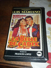 LA BELLE DE CADIX Luis Mariano VHS FR French PAL RARE unsealed great no DVD