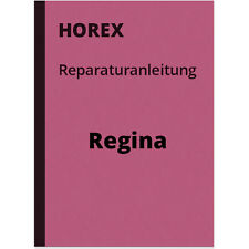 Horex Regina 1 2 3 4 Sport Reparaturanleitung Werkstatt-Handbuch Repair Manual