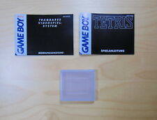 NINTENDO GAME BOY BEDIENUNGSANLEITUNG SPIELANLEITUNG SPIELKASSETTE 