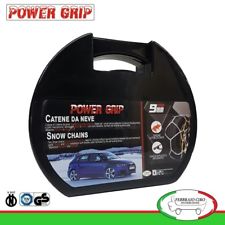 Catene da Neve Power Grip 9mm Omologate Gruppo 60 per pneumatici 175/65r15
