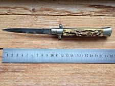 ancien couteau RARE COLLECTION systeme  olD knife