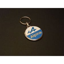Porte-clés émaillé Alpine A310, A110, GT, V6 Turbo, A610, GTA, A106, Renault