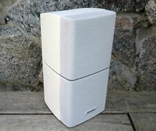  Bose Doppelcube Acoustimass Lautsprecher Satelliten Cube Lifestyle Würfel weiß