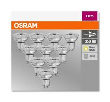 10er-PACK OSRAM LED BASE PAR16 Glas GU10 36° Spot 3,6W=50W 2700K Germany