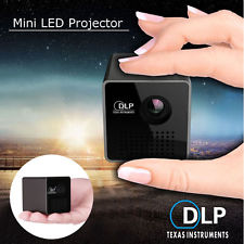 Mini Projecteur Poche Bluetooth Android DLP WiFi HD 1080P Home Cinéma Theater FR