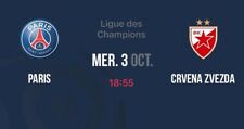 PSG / Belgrade 03/10/2018