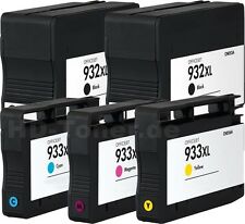 5x DRUCKER PATRONEN für HP 932XL+933XL OFFICEJET 6100 6600 6700 7110 7510A 7610