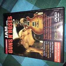 LICK LIBRARY Learn to Play JAM WITH GUNS N ROSES GUITAR DVD