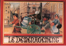 CP001 CARTE POSTALE GUIGNOL LE DEMENAGEMENT