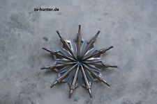 6x Jagdspitzen Bogenjagd 3 Klingen 100 grain Pfeilspitzen Assassin NEU TOP