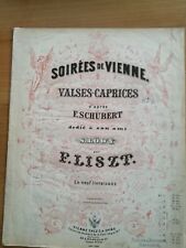 Noten. Liszt. Soirées de Vienne für Klavier. Nr. 6.