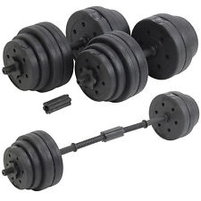 DTX Fitness 30Kg Dumbells Pair of Weights Barbell/Dumbbell Body Building Set