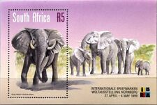 RSA SÜDAFRIKA SOUTH AFRICA 1999 Block 75 IBRA 99 afrik. Elefant Elephant MNH