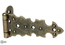 Möbelband Möbelbänder Möbelscharniere Scharnier Alt Messing  97 / 42 Asymetrisch