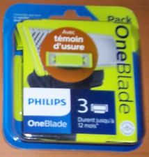 Lame de remplacement X 3 rasoir Philips oneblade QP230/50 Pack XL