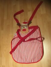 Kinderschürze "Ferrero" Rot/Weiß gestreift