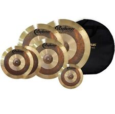 Bosphorus Antique Serie Becken Set 20"/18"/16"/14" + 10" Splash + Cymbal Bag