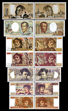 2x 10 - 500 francs francais - Edition 1968 - 1997 - 14 billets de banque - 02