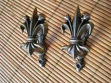 Lot 2 Patères porte-fusils Fleur de Lys