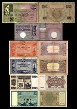 2x 10 - 1000 niederländische Gulden-Ausgabe 1924-1938 - 12 alte Banknoten - 11