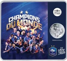  pièce 10 Euros argent Champion du Monde de Football  2018 