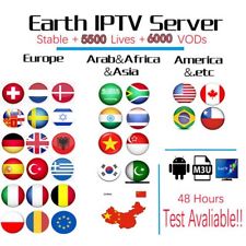 ABONNEMENT 12 MOIS MAC address IPTV POUR ANDROID M3U ICONE SMART TV  ENIGMA2 MAG