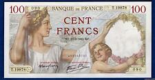 100 Francs Sully Type 1939 - 13/3/1941 T.19878 NEUF