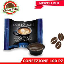 100 Capsule Caffè Borbone Don Carlo Miscela Blu compatibile Lavazza a Modo Mio