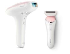 PHILIPS Lumea Advanced SC1993/04 Épilateur à lumière pulsée IPL + Rasoir étanche