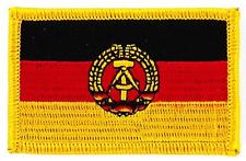 Patch écusson brodé Drapeau ALLEMAGNE ALLEMAND de l'est RDA DDR  Thermocollant