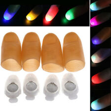 4 X Magique Lumineux Pouce Accessoires Doigts Led Tour Lumières Novel * / 5