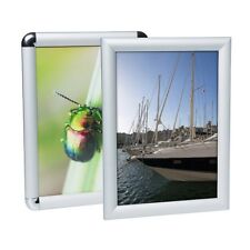 Alu Klapprahmen DIN A5 A4 A3 A2 A1 B2 B1 Plakatrahmen Klemmrahmen 25mm Profil