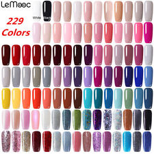 8ml LEMOOC 229 Couleur Pure Vernis à ongles Gel Polish Soak Off UV/LED Manucure