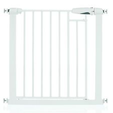 Treppengitter Treppenschutzgitter Türgitter Auto-Close ohne Bohren 76-97 cm