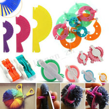 Set à Fabriquer de Pompons Pom Pom Maker Clover Balle Tricot Laine 5 Styles DIY