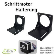 Schrittmotor Halterung L Montage NEMA 17 / 23 / 34 / CNC 3D Druck