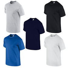 Plain Gildan Cotton Blank S-5XL Oversized T-shirt Tshirt Vest Top Men Unisex Lad