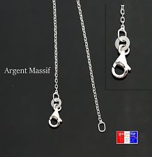 longue grande chaine neuve en argent Massif 925 taille 70cm collier pour Homme 