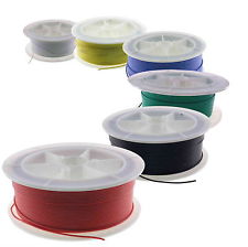 Silicone Cable Flexible Wire 8/10/12/14/16/18/20/22/24/26/30 AWG Various Colours