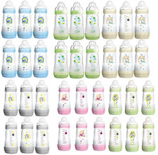 MAM Anti Colic Flaschen 260 ml mit Sauger Gr.1 - 6 Stück - sortiert *Angebot*