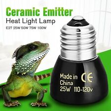 746| Ampoule Chauffante pour Reptile-Céramique-Émetteur-Lampe-serpent-chauffage