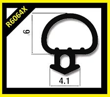 Bubble Gasket - Rubber Door And Window Seal Gasket - Black - R6064X uPVC Gasket