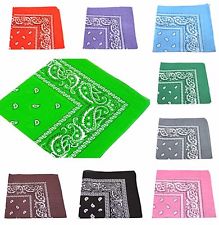 Bandana Kopftuch Halstuch Nickituch Biker Tuch Motorad Tuch verschied. Farben 