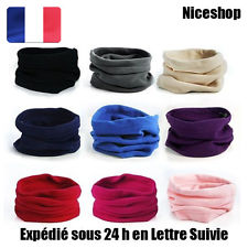 Tour de cou / Bonnet Polaire Masque Cagoule Moto Scooter Vélo VTT Biker Motard