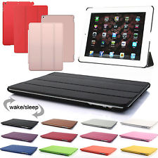 New Smart Stand Leather Magnetic Case Cover For Apple iPad 4 3 2 mini Air 2 Pro