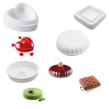 Silicone Moule à Gâteau Pâtisserie Fondant Chocolat Mousse Cuisson DIY Cadeau NF