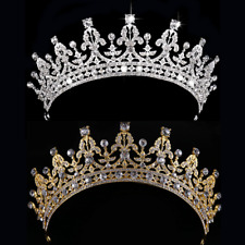 Tiara Diadem Haarschmuck Kopfschmuck Braut Straß Hochzeit Krone Haargesteck