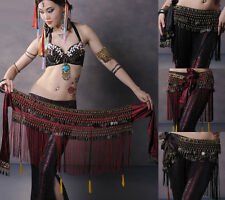 Tribal Ceinture de Danse Orientale Belly Dance danse du ventre Foulard à gland