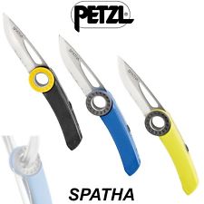 PETZL SPATHA Coltello Moschettonabile da Lavoro Soccorso con Foro Knife Hole